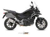 MIVV H.046 HONDA NC 750 S / X ( 2014 - 15 ) Slip on Exhaust "Suono" (stainless steel; approved) – Accessories in the 2WheelsHero Motorcycle Aftermarket Accessories and Parts Online Shop
