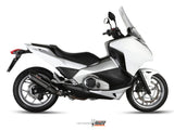 MIVV H.046 HONDA Integra 700 ( 2012 - 13 ) Slip on Exhaust "Suono" (black; approved) – Accessories in the 2WheelsHero Motorcycle Aftermarket Accessories and Parts Online Shop