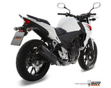 MIVV H.051 HONDA CB 500 F / X ( 2013 / 15 ) Slip On Exhaust "Suono" (black; approved) – Accessories in the 2WheelsHero Motorcycle Aftermarket Accessories and Parts Online Shop