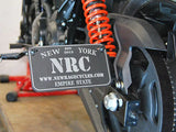 NEW RAGE CYCLES Harley Davidson Street Rod Side Mount License Plate (2 Position)