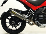 ARROW 71429MI+71768AK Ducati Multistrada 1200/S (2010+) Aluminum Full Exhaust System "Competition Evo Race-Tech"