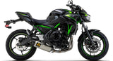 ARROW 71937AKW Kawasaki Z650 (2021+) Aluminum Full Exhaust System "Competition Evo Indy Race" (racing)