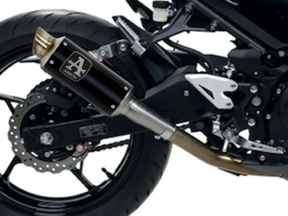 ARROW 71541GPI Kawasaki Z400 (2019+) Dark Steel Slip-on Exhaust 