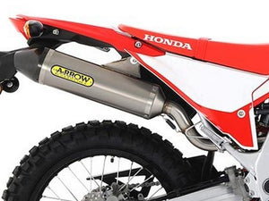 ARROW 72178PZ+72528PK Honda CRF300L (2021+) Titanium Slip-on Exhaust "Thunder" – Accessories in the 2WheelsHero Motorcycle Aftermarket Accessories and Parts Online Shop