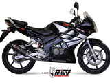 MIVV H.043 HONDA CBR 125 R ( 2004 / 10 ) Full System Exhaust "GP" (carbon + cap; approved) – Accessories in the 2WheelsHero Motorcycle Aftermarket Accessories and Parts Online Shop