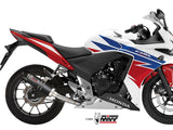 MIVV H.051 HONDA CBR 500 R ( 2013 / 15 ) Slip On Exhaust "GP" (carbon + cap; approved) – Accessories in the 2WheelsHero Motorcycle Aftermarket Accessories and Parts Online Shop