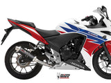 MIVV H.051 HONDA CBR 500R ( 2013 / 15 ) Slip On Exhaust "GP" (carbon; approved) – Accessories in the 2WheelsHero Motorcycle Aftermarket Accessories and Parts Online Shop