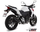 MIVV H.051 HONDA CB 500 F / X ( 2013 / 15 ) Slip On Exhaust "GP" (carbon + cap; approved) – Accessories in the 2WheelsHero Motorcycle Aftermarket Accessories and Parts Online Shop