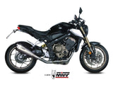 MIVV H.072 HONDA CBR 650 R ( 2019 / 23 ) Full System Exhaust "Delta Race" (stainless steel; approved) – Accessories in the 2WheelsHero Motorcycle Aftermarket Accessories and Parts Online Shop