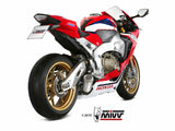 MIVV H.071 HONDA CBR 1000 RR ( 2017 - 19 ) Slip On Low Exhaust "MK3" (stainless steel; not approved) – Accessories in the 2WheelsHero Motorcycle Aftermarket Accessories and Parts Online Shop