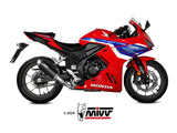 MIVV H.093 HONDA CBR 500 R ( 2024 + ) Slip-On Exhaust "GP PRO" (black; approved) – Accessories in the 2WheelsHero Motorcycle Aftermarket Accessories and Parts Online Shop