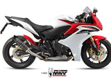 MIVV H.038 HONDA CBR 600 F ( 2011 / 13 ) Slip on Exhaust "GP" (carbon + cap; approved) – Accessories in the 2WheelsHero Motorcycle Aftermarket Accessories and Parts Online Shop
