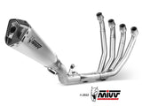 MIVV H.072 HONDA CBR 650 R ( 2019 / 23 ) Full System Exhaust "Delta Race" (stainless steel; approved) – Accessories in the 2WheelsHero Motorcycle Aftermarket Accessories and Parts Online Shop
