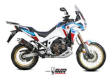 MIVV H.079 HONDA CRF 1100 L AFRICA TWIN ( 2020 / 23 ) Slip on Exhaust "Dakar" (black; approved) – Accessories in the 2WheelsHero Motorcycle Aftermarket Accessories and Parts Online Shop