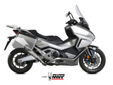 MIVV H.080 HONDA Froza 750 ( 2021+ ) Slip On Exhaust "Delta Race" (stainless steel; approved) – Accessories in the 2WheelsHero Motorcycle Aftermarket Accessories and Parts Online Shop