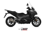 MIVV H.065 HONDA Integra 750 ( 2016 / 20 ) Slip on Exhaust "Suono" (stainless steel; approved) – Accessories in the 2WheelsHero Motorcycle Aftermarket Accessories and Parts Online Shop
