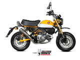 MIVV H.082 HONDA Hornet Monkey 125 ( 2018+ ) Full System Exhaust "X-M1" (titanium; approved) – Accessories in the 2WheelsHero Motorcycle Aftermarket Accessories and Parts Online Shop