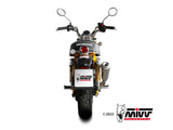 MIVV H.082 HONDA Hornet Monkey 125 ( 2018+ ) Full System Exhaust "X-M1" (titanium; approved) – Accessories in the 2WheelsHero Motorcycle Aftermarket Accessories and Parts Online Shop