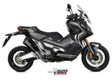 MIVV H.066 HONDA X-ADV 750 ( 2017+ ) Slip On Exhaust "Delta Race" (black; approved) – Accessories in the 2WheelsHero Motorcycle Aftermarket Accessories and Parts Online Shop