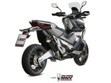 MIVV H.066 HONDA X-ADV 750 ( 2017+ ) Slip On Exhaust "Delta Race" (black; approved) – Accessories in the 2WheelsHero Motorcycle Aftermarket Accessories and Parts Online Shop