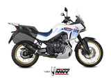 MIVV H.086 HONDA XL 750 Transalp ( 2023+ ) Slip On Exhaust "Oval" (black + carbon cap; approved) – Accessories in the 2WheelsHero Motorcycle Aftermarket Accessories and Parts Online Shop