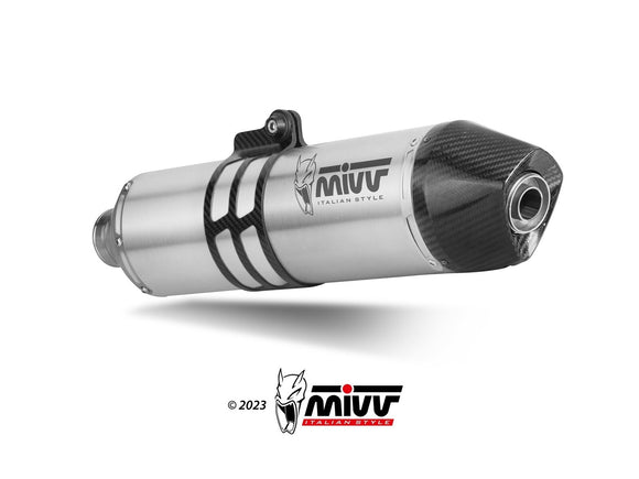 MIVV M.HU.010 HUSQVARNA 701 ENDURO / SUPERMOTO ( 2021+ ) Slip on Exhaust 