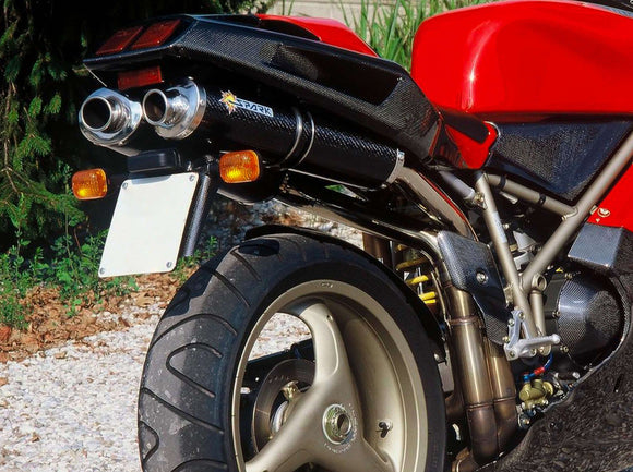 SPARK GDU1103 Ducati Superbike 748 (95/03) Dual Slip-on Exhaust 