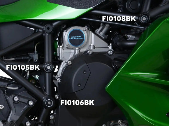 FI0106 - R&G RACING Kawasaki Ninja H2 / Moto Guzzi V100 Lower Frame Plug (right side)