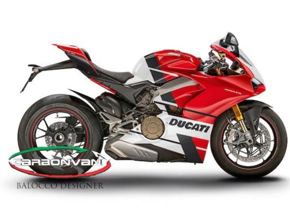CARBONVANI Ducati Panigale V4 (18/19) Full Carbon Fairing Set (8 parts; Jena 1 version)