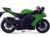 MIVV K.021 KAWASAKI ZX-10 R / RR / SE ( 2008 / 10 ) Slip On Exhaust "Suono" (black; approved) – Accessories in the 2WheelsHero Motorcycle Aftermarket Accessories and Parts Online Shop
