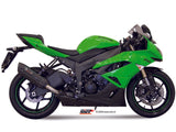 MIVV K.022 KAWASAKI ZX-6 R ( 2009 / 16 ) Slip On Exhaust "Suono" (black; approved) – Accessories in the 2WheelsHero Motorcycle Aftermarket Accessories and Parts Online Shop