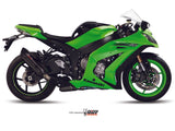 MIVV K.026 KAWASAKI ZX-10 R / RR / SE ( 2011 / 16 ) Slip On Exhaust "Suono" (black; approved) – Accessories in the 2WheelsHero Motorcycle Aftermarket Accessories and Parts Online Shop