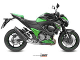 MIVV K.032 KAWASAKI Z 800 ( 2013 / 16 ) Slip On Exhaust "Suono" (black; approved) – Accessories in the 2WheelsHero Motorcycle Aftermarket Accessories and Parts Online Shop