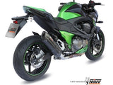 MIVV K.032 KAWASAKI Z 800 ( 2013 / 16 ) Slip On Exhaust "Suono" (black; approved) – Accessories in the 2WheelsHero Motorcycle Aftermarket Accessories and Parts Online Shop