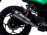 TERMIGNONI K074094CV Kawasaki NINJA 300R (12/15) Slip-on Exhaust – Accessories in the 2WheelsHero Motorcycle Aftermarket Accessories and Parts Online Shop