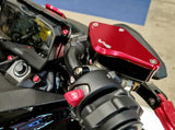 KT560 - CNC RACING Ducati Diavel V4 (2023+) Front Brake & Clutch Fluid Tank Caps (Touch bi-color)