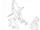 CNC RACING KV329 Ducati Monster 950 / 937 (2021+) Exhaust Silencer Heat Guard Screws – Accessories in the 2WheelsHero Motorcycle Aftermarket Accessories and Parts Online Shop
