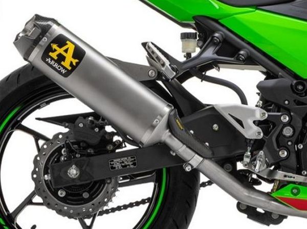 ARROW Kawasaki Ninja 400 (2023+) Titanium Slip-on Exhaust