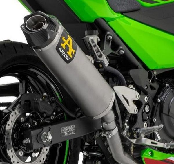 ARROW Kawasaki Ninja 400 (2023+) Titanium Slip-on Exhaust