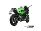 MIVV K.057 KAWASAKI NINJA 650 / Z 650 ( 2024+ ) Full System Exhaust "Delta Race" (black; approved) – Accessories in the 2WheelsHero Motorcycle Aftermarket Accessories and Parts Online Shop