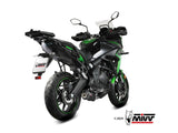 MIVV K.059 KAWASAKI VERSYS 650 ( 2024+ ) Full System Exhaust "Oval" (black + carbon cap; approved) – Accessories in the 2WheelsHero Motorcycle Aftermarket Accessories and Parts Online Shop