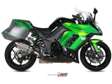 MIVV K.043 KAWASAKI Z 1000 SX / NINJA 1000 SX ( 2014 / 19 ) Dual Slip On Exhaust "Suono" (stainless steel; approved) – Accessories in the 2WheelsHero Motorcycle Aftermarket Accessories and Parts Online Shop