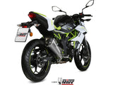 MIVV K.048 KAWASAKI Z 125 ( 2019+ ) Slip-on Exhaust "Delta Race" (stainless steel; approved) – Accessories in the 2WheelsHero Motorcycle Aftermarket Accessories and Parts Online Shop