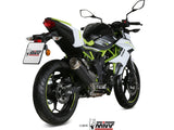 MIVV K.048 KAWASAKI Z 125 ( 2019+ ) Slip-on Exhaust "GP Pro" (black; approved) – Accessories in the 2WheelsHero Motorcycle Aftermarket Accessories and Parts Online Shop
