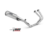 MIVV K.044 KAWASAKI NINJA 650 / Z 650 ( 2017 / 23 ) Full System High Exhaust "MK3" (stainless steel; not approved) – Accessories in the 2WheelsHero Motorcycle Aftermarket Accessories and Parts Online Shop