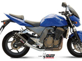 MIVV K.011 KAWASAKI Z 750 ( 2004 / 06 ) Slip On Exhaust "GP" (black + carbon cap ; approved) – Accessories in the 2WheelsHero Motorcycle Aftermarket Accessories and Parts Online Shop