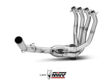 MIVV K.046 KAWASAKI Z900 RS ( 2018+ ) Slip-on Exhaust "HR-1" (black + aluminium back; approved) – Accessories in the 2WheelsHero Motorcycle Aftermarket Accessories and Parts Online Shop