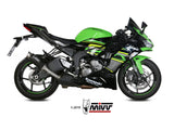 MIVV K.050 KAWASAKI ZX-6 R 636 ( 2019 - 20 ) Slip-on Exhaust "GP Pro" (carbon; approved) – Accessories in the 2WheelsHero Motorcycle Aftermarket Accessories and Parts Online Shop
