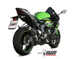 MIVV K.050 KAWASAKI ZX-6 R 636 ( 2019 - 20 ) Slip-on Exhaust "GP Pro" (carbon; approved) – Accessories in the 2WheelsHero Motorcycle Aftermarket Accessories and Parts Online Shop