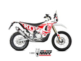 MIVV KO.001 KOVE 450 RALLY ( 2023+ ) Slip-on Exhaust "Dakar" (stainless steel; approved) – Accessories in the 2WheelsHero Motorcycle Aftermarket Accessories and Parts Online Shop